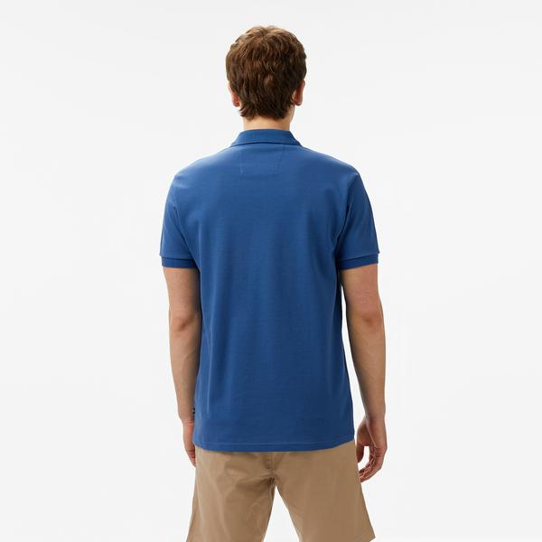 Nautica Erkek Mavi Classic Fit Polo