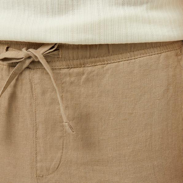 Nautica Erkek Bej Jogger Keten Pantolon_4