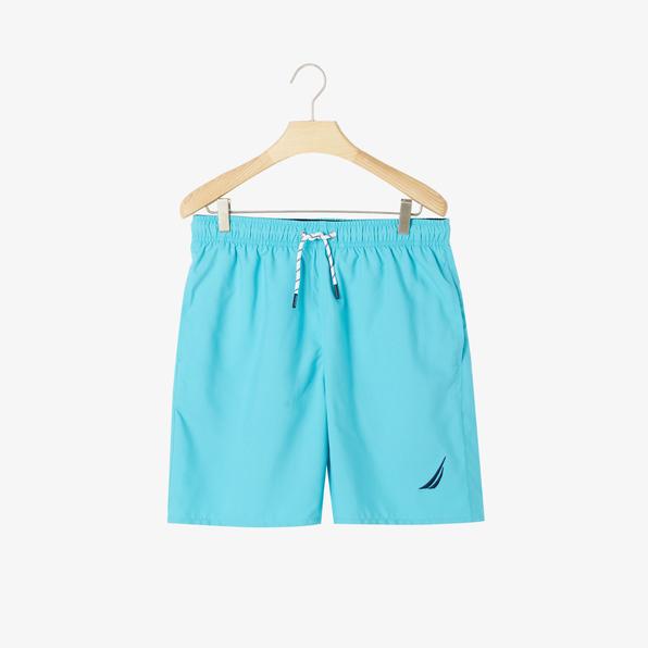 Nautica Erkek Mavi Regular Fit Mayo Şort