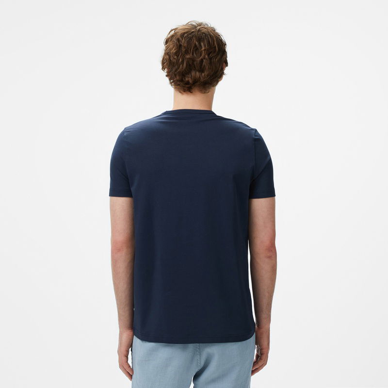 Nautara Erkek Lacivert Regular Fit T-Shirt