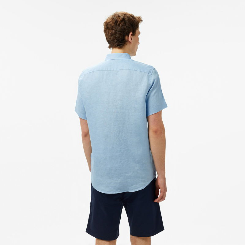 Nautica Erkek Mavi Classic Fit Gömlek