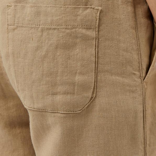 Nautica Erkek Bej Jogger Keten Pantolon_5
