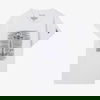 Nautica Erkek Çocuk Beyaz Regular Fit Baskılı T-Shirt