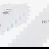 Nautica Erkek Çocuk Beyaz Regular Fit Baskılı T-Shirt