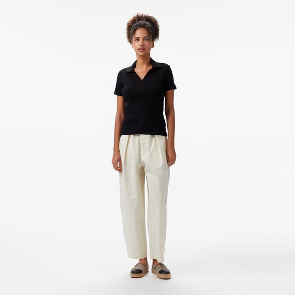 Nautica Kadın Siyah Slim Fit Polo