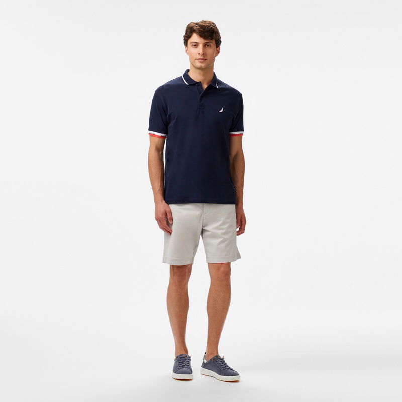 Nautica Erkek Lacivert Classic Fit Polo