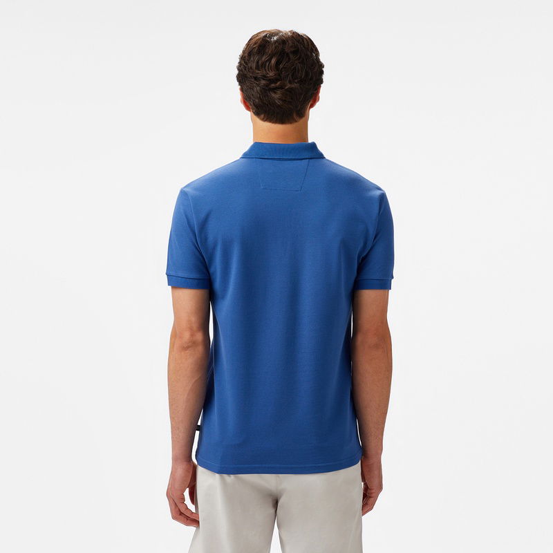 Nautica Erkek Mavi Classic Fit Polo
