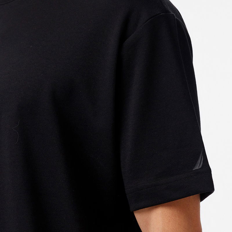 Nautica Erkek Siyah Oversize Fit T-Shirt