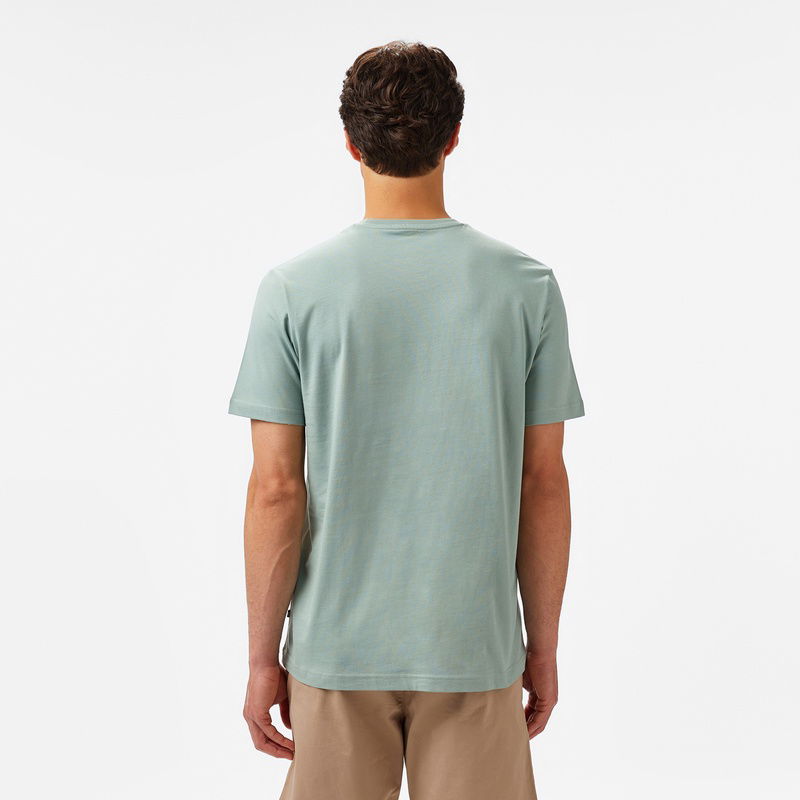 Nautica Erkek Yeşil Regular Fit Baskılı T-Shirt