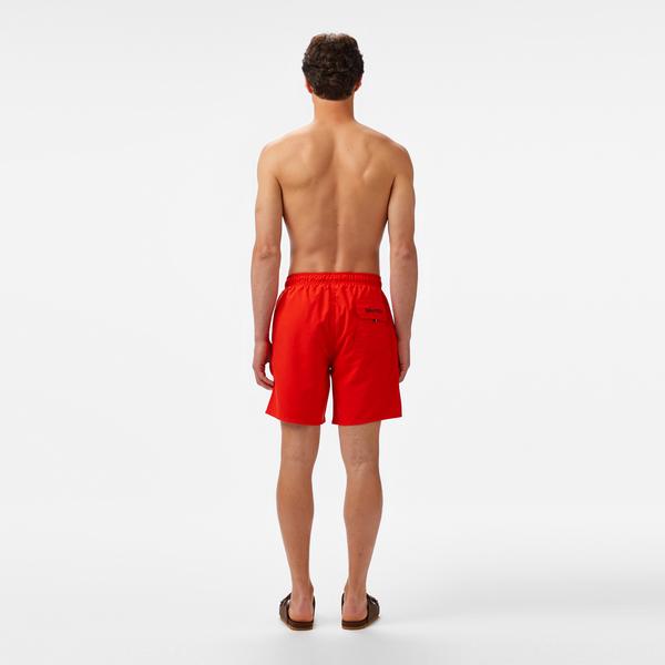 Nautica Erkek Kırmızı Regular Fit Mayo Şort
