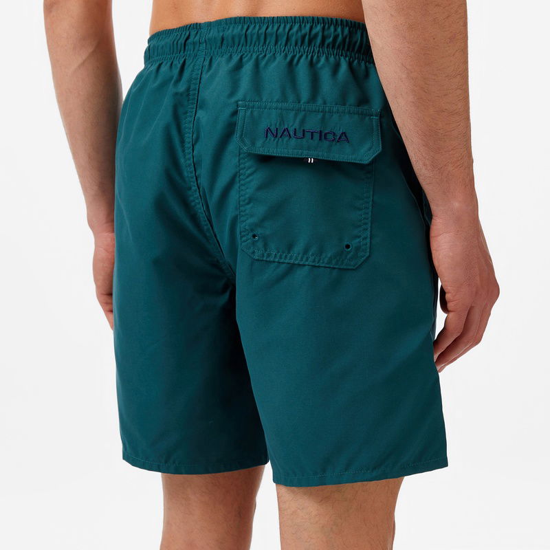Nautica Erkek Yeşil Regular Fit Mayo Şort