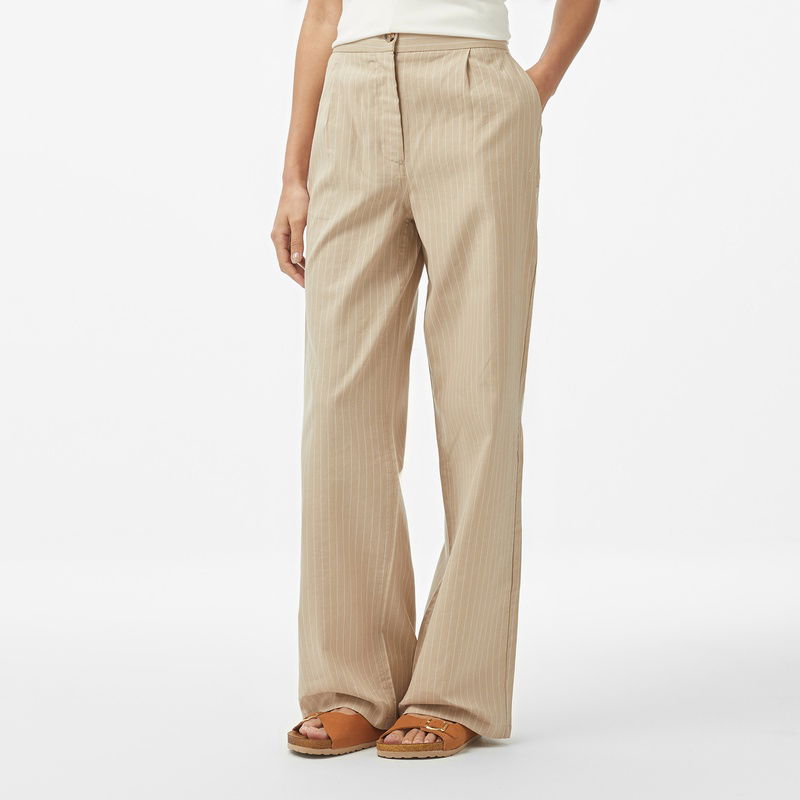 Nautica Kadın Yeşil Regular Fit Pantolon