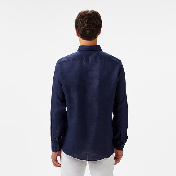 Nautica Erkek Lacivert Classic Fit Gömlek