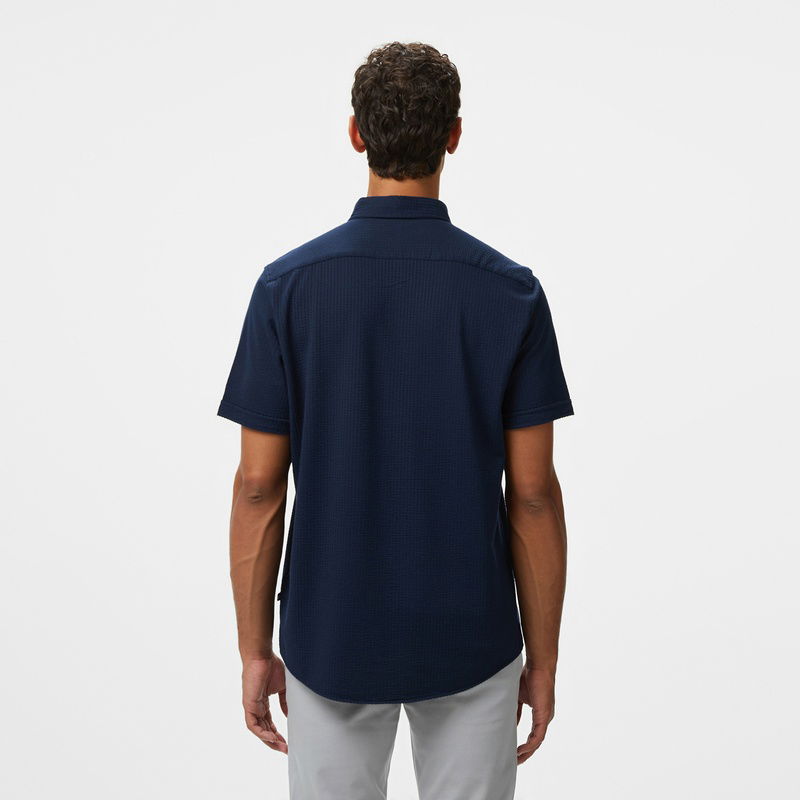 Nautica Erkek Lacivert Classic Fit Gömlek
