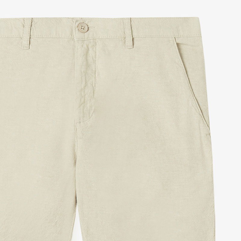 Nautica Erkek Bej Slim Fit Şort